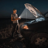 Car Jump Starter Booster with 4 Modes LED Flashlight