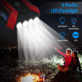 Car Jump Starter Booster with LCD Screen 4 Modes LED Flashlight