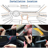 Car LED Strip Ambient Light Kit