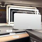 Car Mirror Vanity with LED Lights