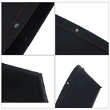 Car Organizer PU Leather Seat Slit Gap Pocket Storage