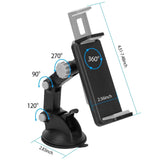 Car Phone Holder Mount Dashboard Tablet Stand Holder