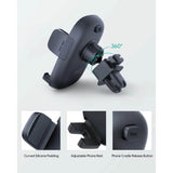 Car Phone Mount Upgraded Vent Clip for Air Vent HD C58