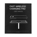 Car QI Wireless Phone Charger Non Slip Pad Mat Fast Charging