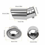 Car Rear Exhaust Pipe Tail Muffler
