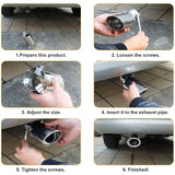 Car Rear Exhaust Pipe Tail Muffler