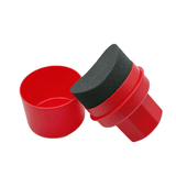 Tire Shine Applicator Sponge | Arc Design | Storage Lid | 2 Styles | 3 Colors