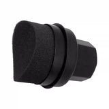 Tire Shine Applicator Sponge | Arc Design | Storage Lid | 2 Styles | 3 Colors