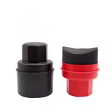 Tire Shine Applicator Sponge | Arc Design | Storage Lid | 2 Styles | 3 Colors