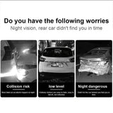 Car Truck Bumper Safety Reflective Warning Strip Stickers