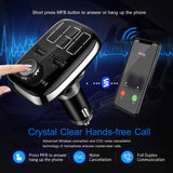 Car Wireless FM Transmitter Dual USB Charger