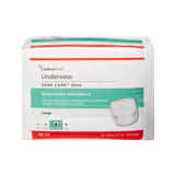 Cardinal Health Sure Care Ultra Underwear, Extra Heavy Absorbency