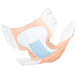Cardinal Health Wings Quilted Adult Briefs with BreatheEasy Technology, Heavy Absorbency