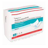 Cardinal Health Wings Quilted Adult Briefs with BreatheEasy Technology, Heavy Absorbency