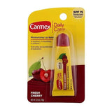 Carmex Fresh Cherry Lip Balm SPF 15 for Smooth Lips 10g