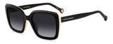 Carolina Herrera HER 0143/G/S Women's Sunglasses Black Gold 53mm