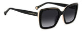Carolina Herrera HER 0143/G/S Women's Sunglasses Black Gold 53mm