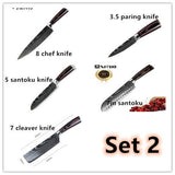 Carpenter's Special Set 6-piece Set 8-piece Set Knife Chef Knife Kitchen Knife Cooking stainless steel