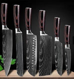 Carpenter's Special Set 6-piece Set 8-piece Set Knife Chef Knife Kitchen Knife Cooking stainless steel