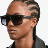 Carrera 1061/S Dark Grey Sf Unisex Square Sunglasses 59mm