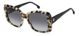 Carrera 3030/S Square Women's Sunglasses Black/Gold 56mm