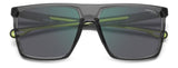 Carrera 4019/S Matte Blue Rectangular Men's Sunglasses 58mm