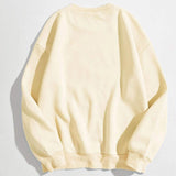 Cartoon Graphic Thermal Lined Sweatshirt