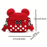 Cartoon Mouse Shaped Mini Coin Purse Shoulder Bag