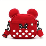 Cartoon Mouse Shaped Mini Coin Purse Shoulder Bag
