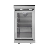 Castelle Flame Capri 96-Inch 6-Burner 85000 BTU Outdoor Kitchen Liquid Propane Grill Island With Fridge (SAK42895)