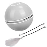 Cat Teaser Ball Automatic Self Rotating Interactive Cat Motion Exercise Toy