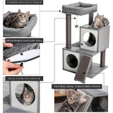 Cat Tree Deluxe 34" Cat Tower