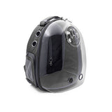 Cattie Grey Transparent Astronaut Cat Carrier Backpack 40cm