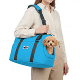 Cattie Blue Bungalow Pet Carrier for Cats 25x50x30 cm