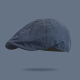 The Men's Solid Color Quick-drying Stitched Design-forward Retro Baseball Cap Is Suitable For Daily Casual Commuting And Street Wear.