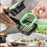 Small Kitchen Gadget For Pressing And Slicing Vegetables
