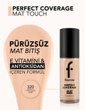 Flormar Mat Touch High Pigment Matte Foundation 30ml