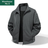 Versatile Loose-fit Stand-collar Jacket American-style Water-repellent