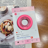 Tri-fold Dual-ring Magnetic Phone Holder