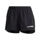 adidas Womens Terrex Multi Trail Running Shorts Black X-Large/3" Inseam