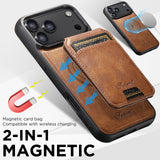 Magnetic Card Holder Two-in-one Wireless Charging Phone Case