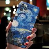 Van Gogh Starry Sky Mobile Phone Shell Stereoscopic