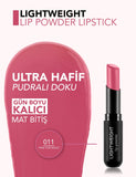 Flormar Lightweight Lip Powder Matte Lipstick 3g