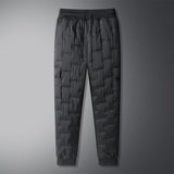 Thickened Plus-size Long Pants With Multiple Pockets For Fall And Winter