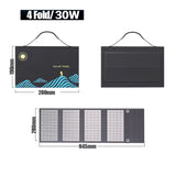 Solar-powered Foldable USB Charger