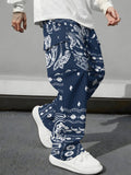 Pink Camo Cargo Pants Printed Design Trendy Casual Loose-Fit Versatile And Breathable Trousers