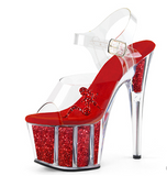 15cm High Heel Waterproof Platform Sandals for Women