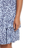 Michael Michael Kors Plus Tiered Flounce-Hem Dress, Size 0X