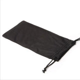 Outdoor Carrying Sunglasses Storage Bag Pressure-proof Flannel Bag