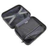 Ccs 5266 Makeup Bag Hard Shell Travel Case Charcoal
